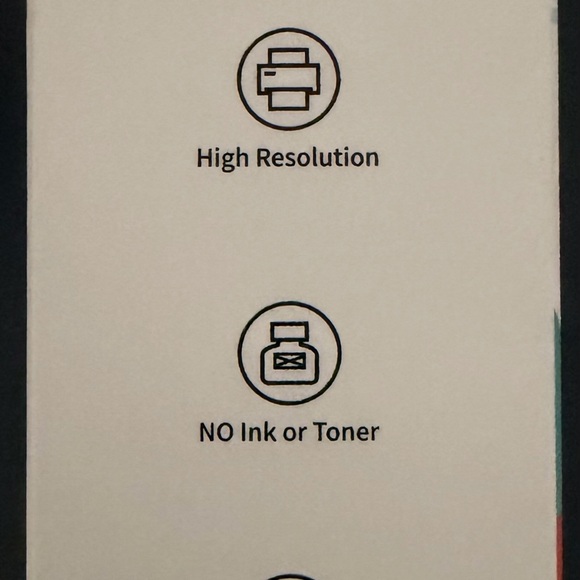 Compact White Sticker Printer - Picture 3 of 3